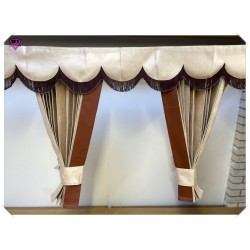 Dutch style curtains Beige...